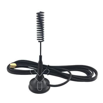 433MHz Magnetic Base Antenna with Spring Details 2