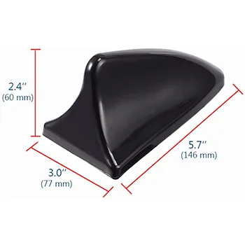 Dimensions for Shark Fin Antenna